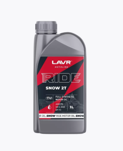 Масло моторное Lavr Moto Ride Snow 2T FD 1L