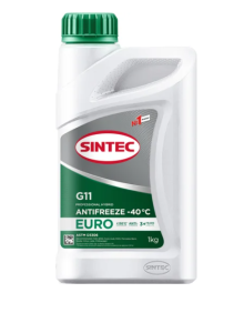 Антифриз Sintec Euro G11 green -40 1 кг