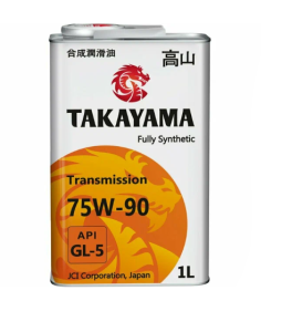 Масло трансмиссионное TAKAYAMA Transmission 75W90 GL-5 1 металл