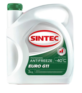 Антифриз Sintec Euro G11 3 кг