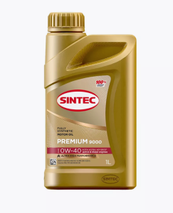 Моторное масло Sintec Premium 9000 SAE 0W40 ACEA А3/В4 4 л 