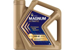 Моторное масло Роснефть Magnum Ultratec 10W-40 4 л