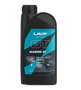 Моторное масло Lavr Moto GT Marine 2T FC 1л