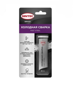 Холодная сварка состав клеевой Sintec Fast Steel 60 г