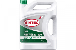 Антифриз Sintec Euro G11 green -40 5 кг