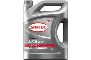 Моторное масло Sintec Luxe 5000 SAE 5W30 4 л 