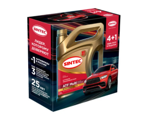 Масло трансмиссионное Sintec ATF Multi Акция 4+1 