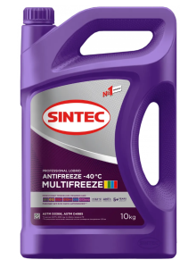 Антифриз Sintec MultiFreeze violet -40 10 кг
