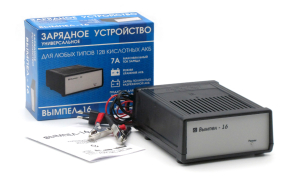 Зарядное устройство ВЫМПЕЛ-16 универсальное, AGM, GEL, WET, EFB, 7А, 13.5/14.4В