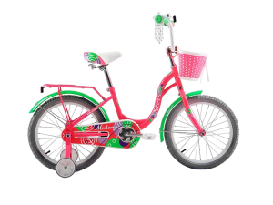 Велосипед Stels 18" Mistery C розовый/зеленый 11.2" 
