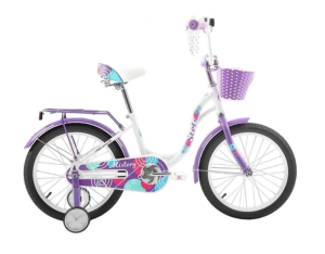 Велосипед Stels 18" Mistery C белый/фиолетовый 11.2" 
