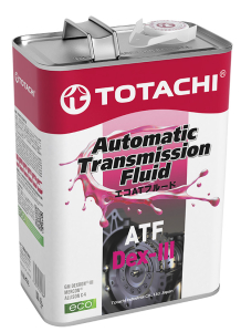 Масло трансмиссионное TOTACHI ATF DEX- III синт. 4л