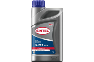 Моторное масло Sintec Super 3000 SAE 10W40 API SG/CD 1 л