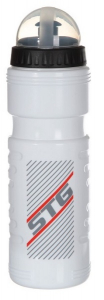 Велофляга STG 750мл белый, ED-BT18