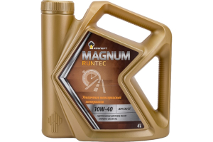 Моторное масло Роснефть Magnum Runtec 10W-40 4 л