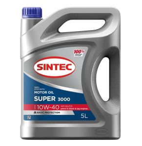 Моторное масло Sintec Super 3000 10W40 SG/CD 5 л