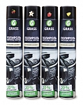 Полироль-очиститель пластика "Dashboard Cleaner" лимон, аэрозоль 750мл GRASS