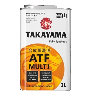 Масло трансмиссионное TAKAYAMA ATF Multi 4 л