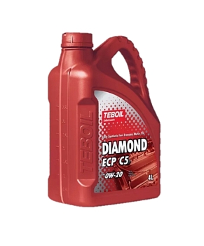 Моторное масло Teboil Diamond ECP C5 0W-20 4 л