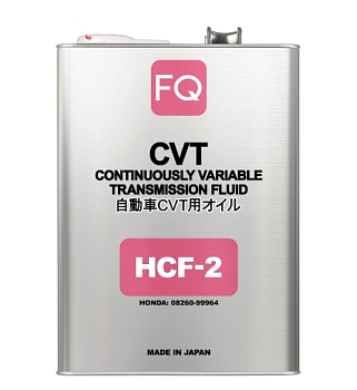 Масло трансмиссионное FQ CVT HCF-2, 4л.