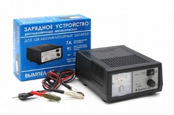 Зарядное устройство ВЫМПЕЛ-29 (метал. корпус, автомат, 0-7А, 7.4-18В, ЖК индикатор)