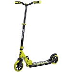 Самокат NOVATRACK JUNGLE сталь+пластик, склад., колеса PU 145*145 мм лимонный