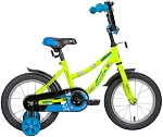 Велосипед Novatrack 14" Neptune, торм. ножн., крылья коротк., зелёный