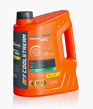Концентрат антифриза CoolStream Premium NRC C (желтый) (1,543л/1,7кг)