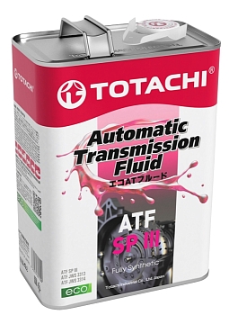 Масло трансмиссионное TOTACHI ATF SPlll синт., 4L