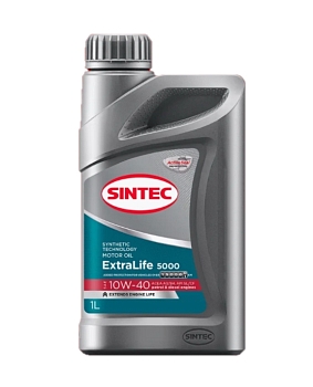 Моторное масло Sintec ExtraLife 5000 SAE 10W40 A3/B4 API SL/CF 1 л