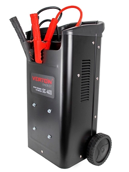 Пуско-зарядное устройство VERTON Energy SC-400 (напр.сети 230/50 В/Гц,напр.АКБ12/24В)
