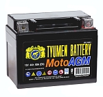 Аккумулятор ТЮМЕНЬ МОТО 6МТС-4 AGM 50А