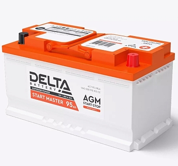 Аккумулятор Delta Start Master AGM 6ст-95