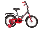 Велосипед Novatrack 14" Astra, торм. ножн., крылья и багажник, серый