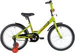 Велосипед Novatrack 20" Twist нож. торм., зеленый