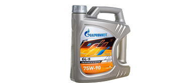 Масло трансмиссионное Gazpromneft GL-5 75W-90 (4 л. /3,408 кг.)