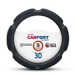 Оплетка CARFORT 3D, 6 подушек, черная, S